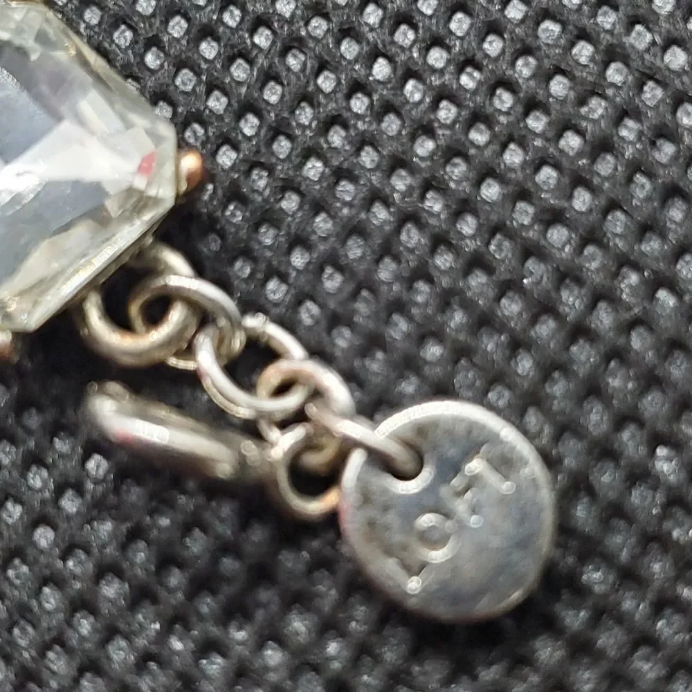 Loft Silver & Clear Rhinestone Bracelet